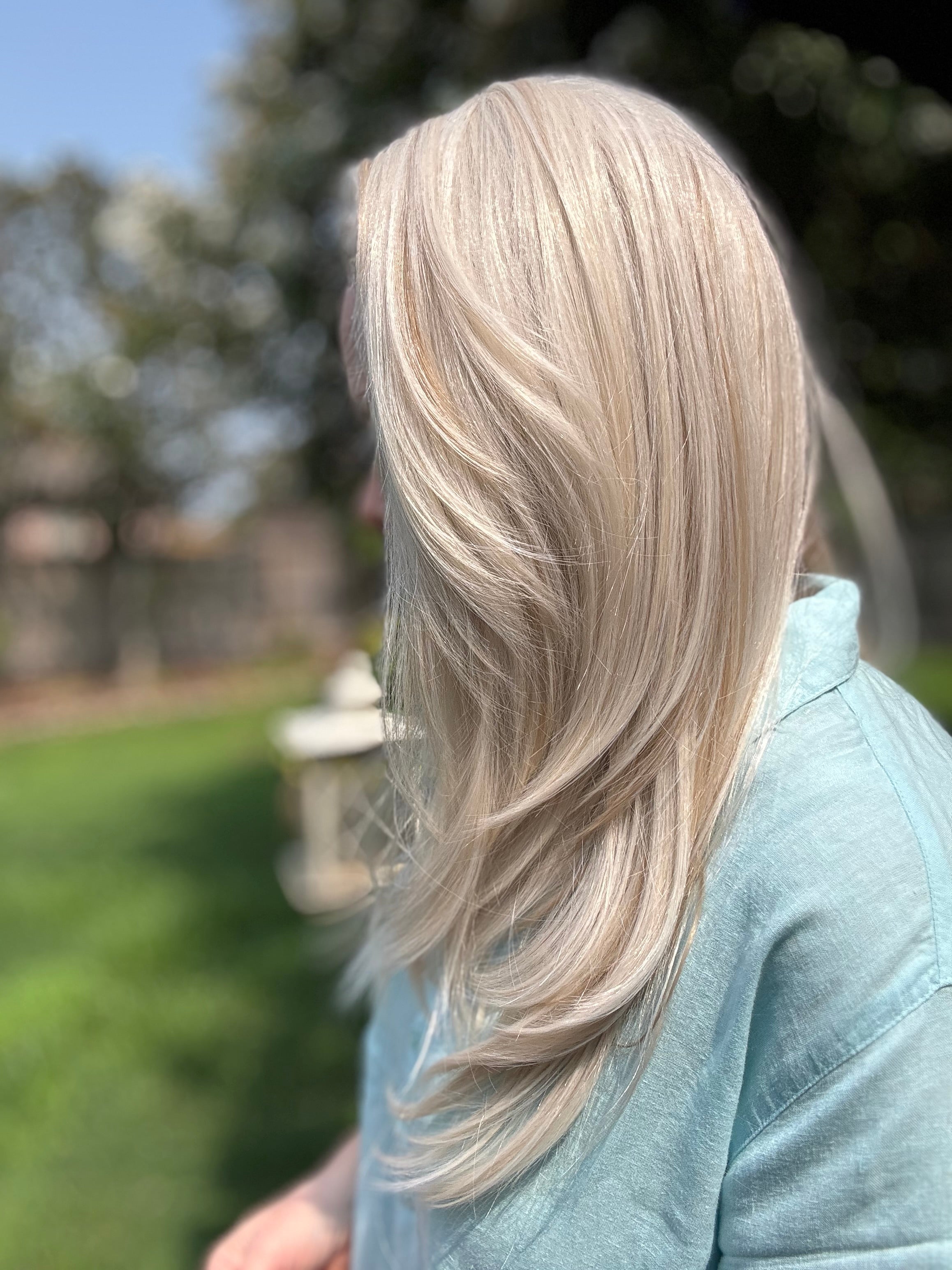 Bella cool blonde